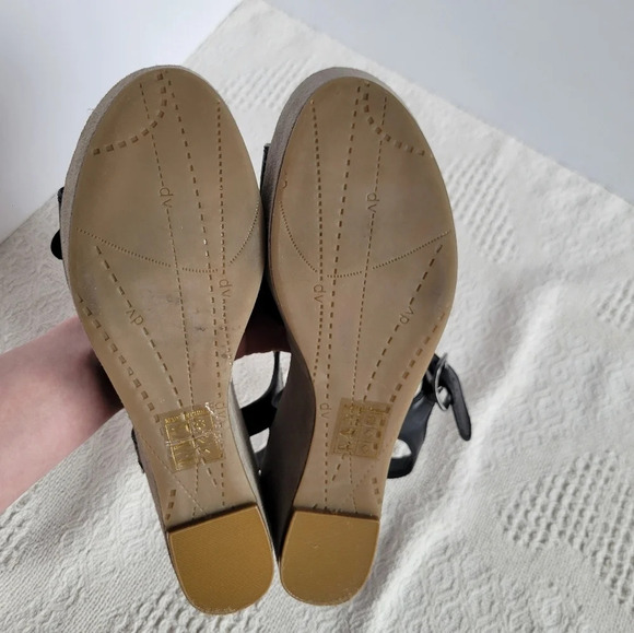 Dolce Vita Strapped Slip On  Suede High Platform Sandal - Picture 5 of 8